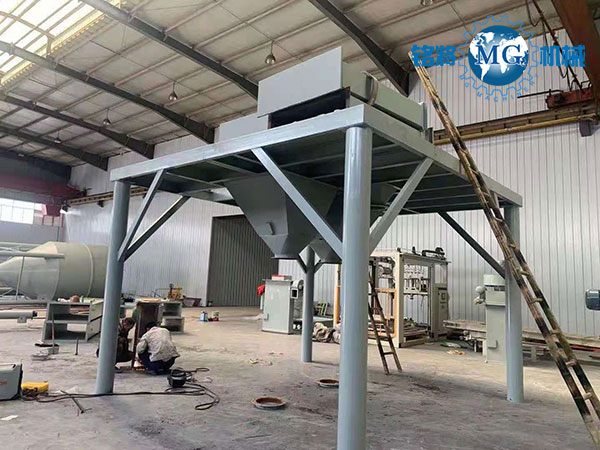 杭州蕭山砂漿干混站項目安裝現(xiàn)場