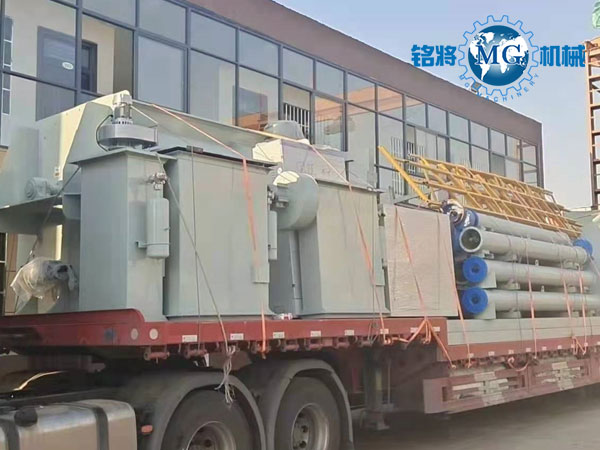 陜西西安定制犁刀混合機成套設備發貨！