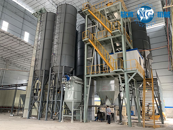 提高干粉砂漿生產(chǎn)線混合均勻度的方法 提高干粉砂漿生產(chǎn)線混合均勻度的方法